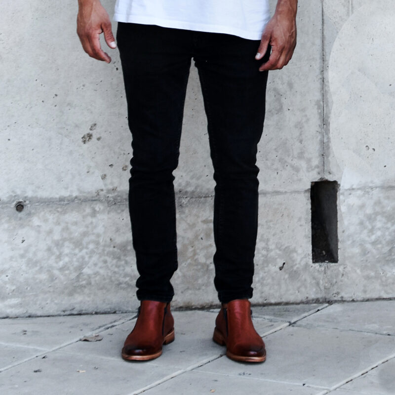 Bota Botineta Jack Negra - Imagen 4