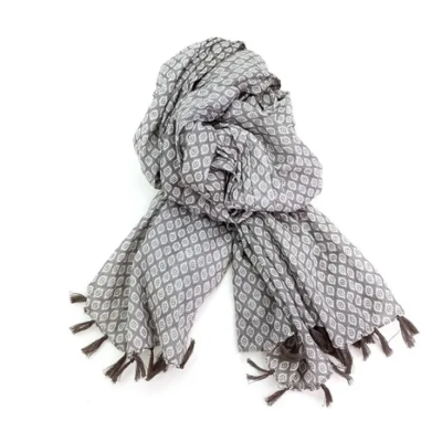 Pañuelo Búlgaro Gris Oscuro