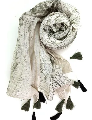 Pañuelo Búlgaro Gris
